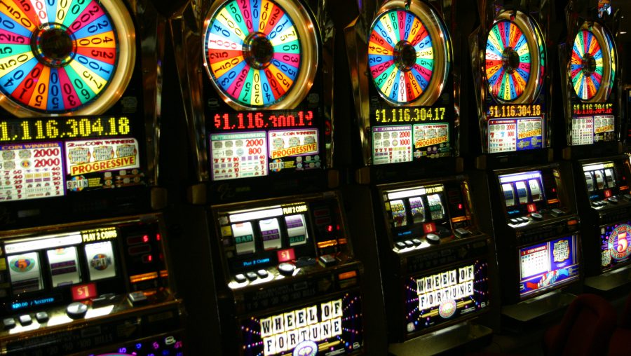 Slot machines in Las Vegas