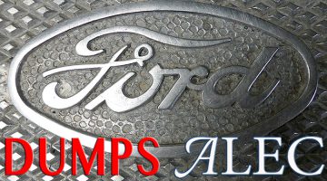 Ford dumps ALEC