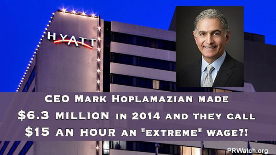 Hyatt's CEO Mark Hoplamazian