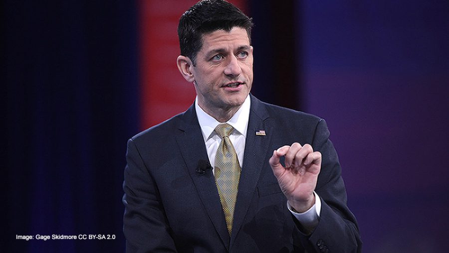 Speaker of the House Paul Ryan, CC BY SA 2.0 Gage Skidmore