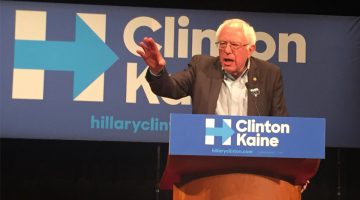 Bernie Sanders in Madison for Clinton/Kaine