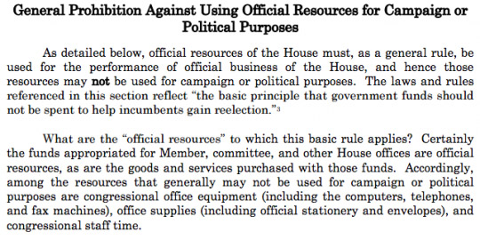 house ethics manual snippet