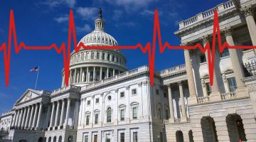 United States Capitol - heartbeat