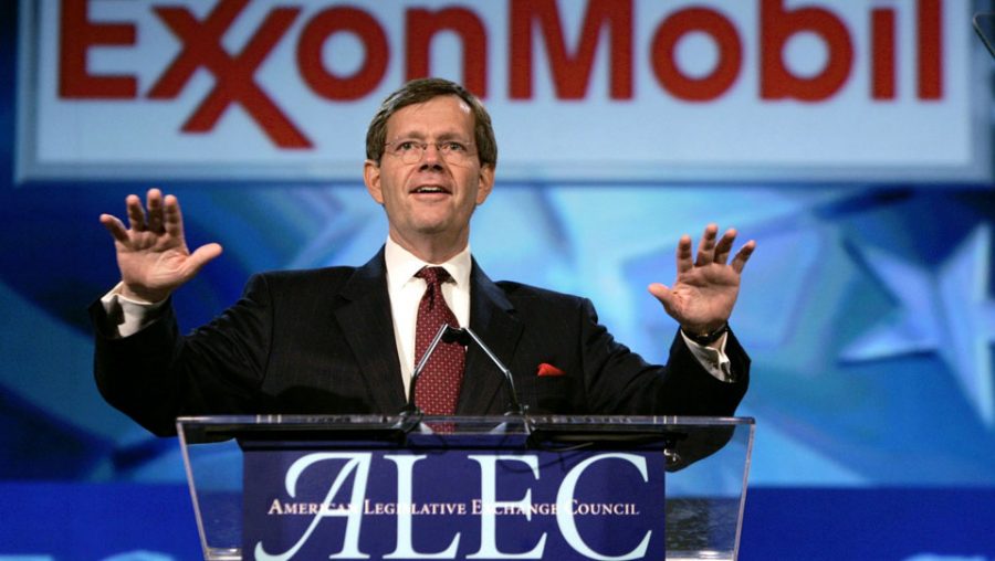 ExxonMobil dumps ALEC.
