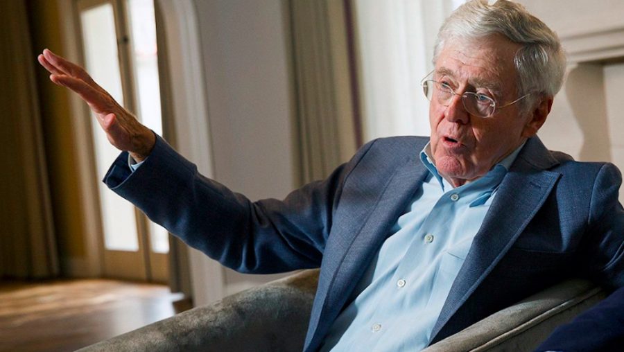 Photograph of Charles Koch by Kevin Moloney/Fortune Brainstorm TECH. (Used under creative commons license.)