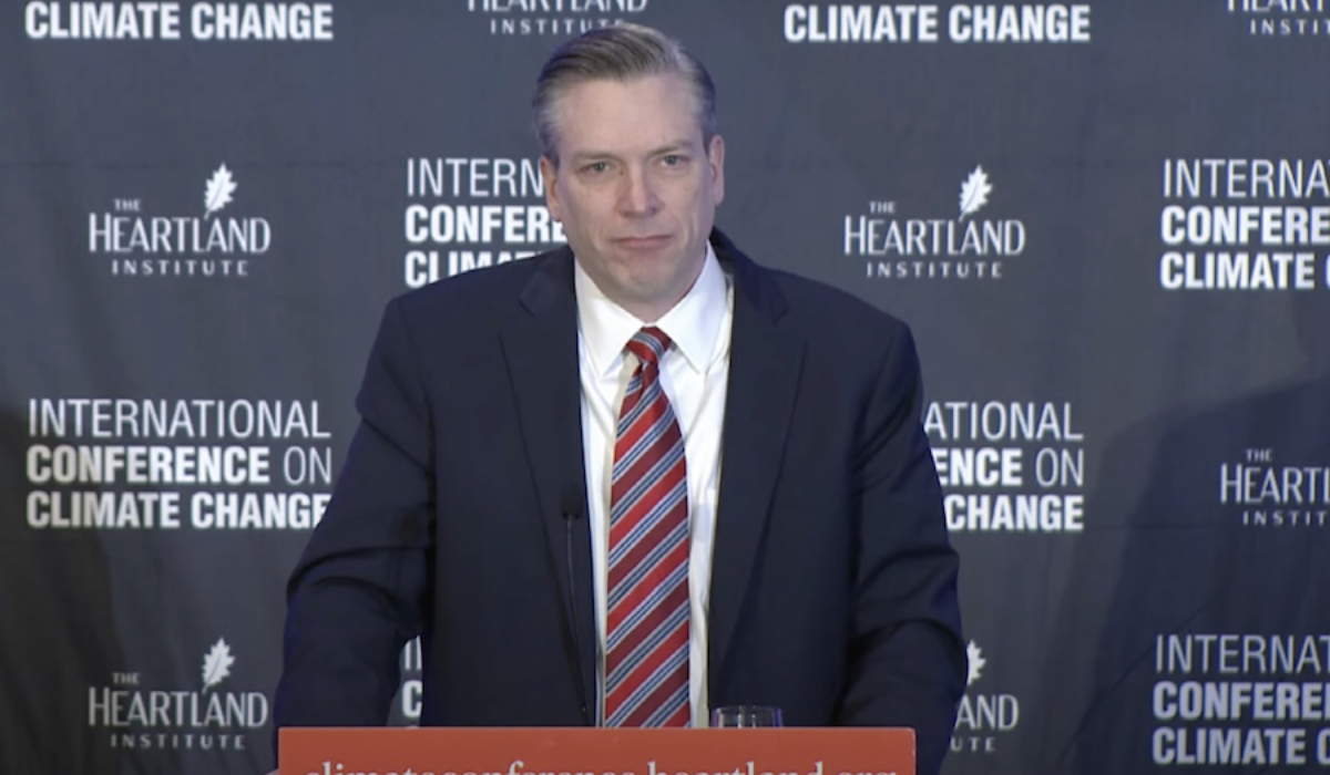 Utah State Treasurer Compares ESG Policies to Nazism at Heartland’s Climate Misinformation Fest